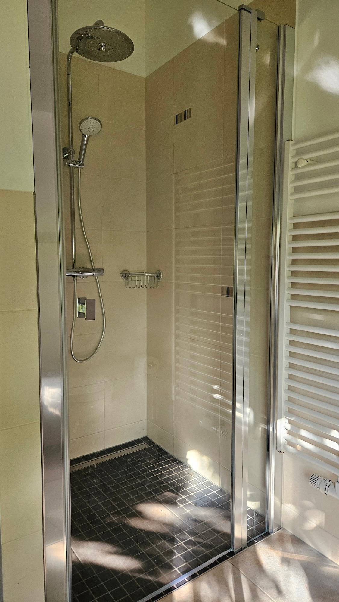 Dusche - Ferienhaus Pathe im Unterspreewald