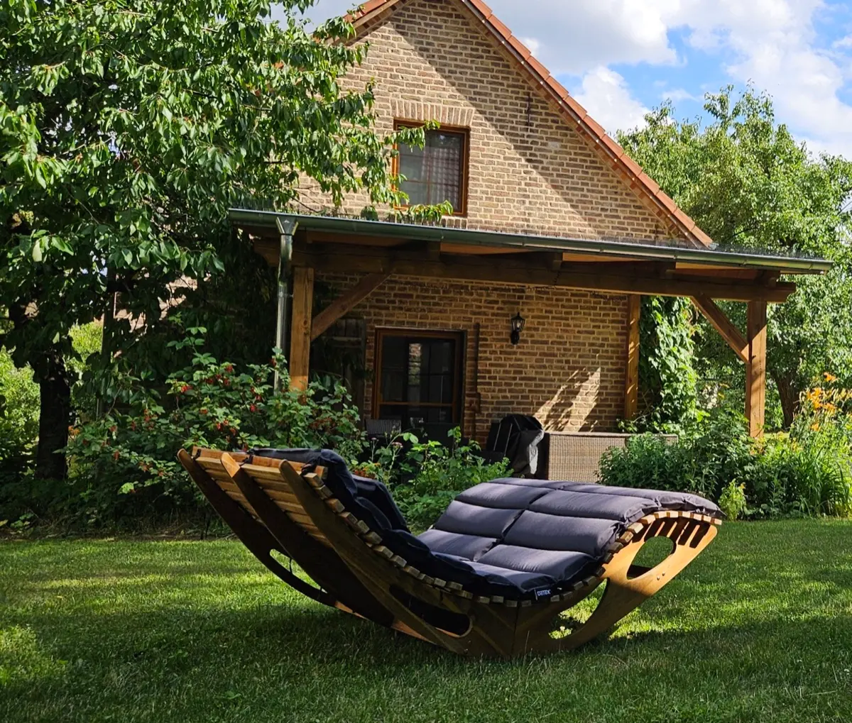 Ferienhaus Pathe im Unterspreewald mit Garten